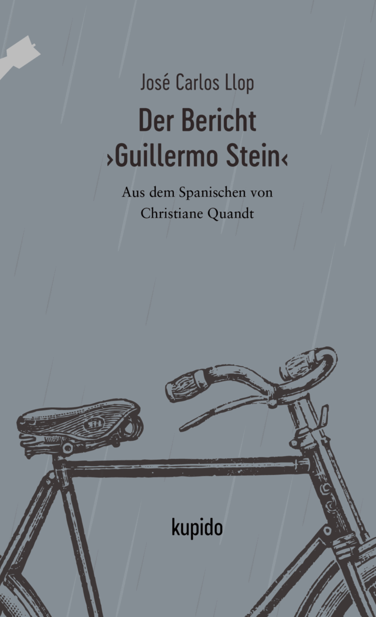 José Carlos Llop: Der Bericht ‚Guillermo Stein‘. Kupido Verlag Köln, 2022. 

ISBN 978-3-96675-212-1